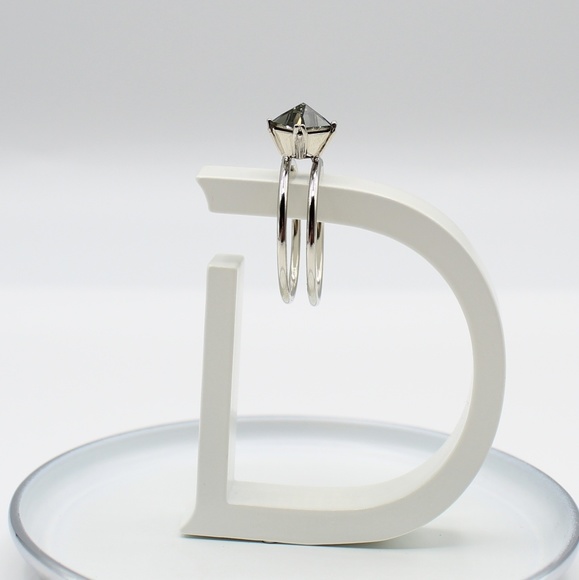 Beautiful Swarovski double band ring - Picture 4 of 6